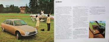 Citroen GS Palas Birotor Modelprogram 1973 Carbrochure (3794)